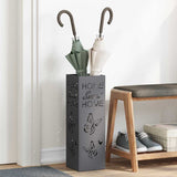 Supporto per Ombrellone Antracite 15.5 x 15.5 x 49 cm Metallo