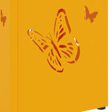 Supporto per Ombrellone Senape 15.5 x 15.5 x 49 cm Metallo