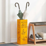 Supporto per Ombrellone Senape 15.5 x 15.5 x 49 cm Metallo