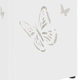 Supporto per Ombrellone Bianco 15.5 x 15.5 x 49 cm Metallo