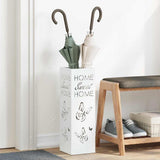 Supporto per Ombrellone Bianco 15.5 x 15.5 x 49 cm Metallo