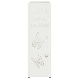 Supporto per Ombrellone Bianco 15.5 x 15.5 x 49 cm Metallo