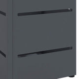 Supporto per Ombrellone Antracite 15.5 x 15.5 x 49 cm Metallo