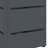 Supporto per Ombrellone Antracite 15.5 x 15.5 x 49 cm Metallo
