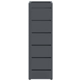 Supporto per Ombrellone Antracite 15.5 x 15.5 x 49 cm Metallo