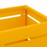 Supporto per Ombrellone Senape 15.5 x 15.5 x 49 cm Metallo