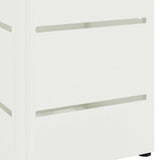 Supporto per Ombrellone Bianco 15,5 x 15,5 x 49 cm Acciaio