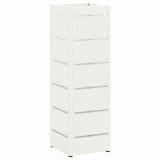 Supporto per Ombrellone Bianco 15.5 x 15.5 x 49 cm Metallo