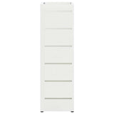 Supporto per Ombrellone Bianco 15,5 x 15,5 x 49 cm Acciaio