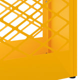 Supporto per Ombrellone giallo senape 28 x 12 x 41 cm Acciaio