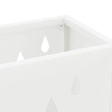Supporto per Ombrellone Bianco 28 x 12 x 41 cm Acciaio