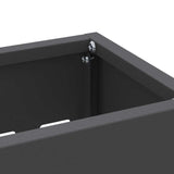 Supporto per Ombrellone Nero 28 x 12 x 41 cm Acciaio