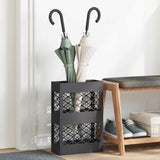 Supporto per Ombrellone Nero 28 x 12 x 41 cm Acciaio