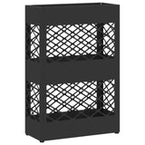 Supporto per Ombrellone Nero 28 x 12 x 41 cm Acciaio