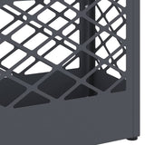 Supporto per Ombrellone Antracite 28 x 12 x 41 cm Acciaio