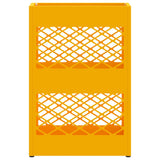 Supporto per Ombrellone giallo senape 28 x 12 x 41 cm Acciaio