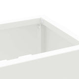 Supporto per Ombrellone Bianco 28 x 12 x 41 cm Acciaio