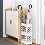 Supporto per Ombrellone Bianco 28 x 12 x 41 cm Acciaio