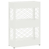 Supporto per Ombrellone Bianco 28 x 12 x 41 cm Acciaio