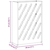 Supporto per Ombrellone Antracite 28 x 12 x 41 cm Acciaio