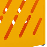 Supporto per Ombrellone giallo senape 28 x 12 x 41 cm Acciaio
