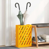 Supporto per Ombrellone giallo senape 28 x 12 x 41 cm Acciaio