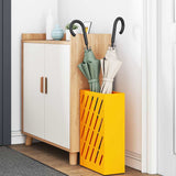 Supporto per Ombrellone giallo senape 28 x 12 x 41 cm Acciaio