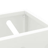Supporto per Ombrellone Bianco 28 x 12 x 41 cm Acciaio