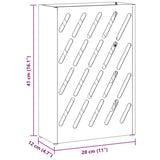 Supporto per Ombrellone Bianco 28 x 12 x 41 cm Acciaio