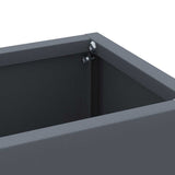 Supporto per Ombrellone Antracite 28 x 12 x 41 cm Acciaio