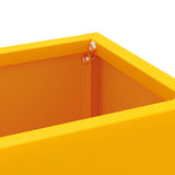 Supporto per Ombrellone giallo senape 28 x 12 x 41 cm Acciaio