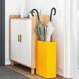 Supporto per Ombrellone giallo senape 28 x 12 x 41 cm Acciaio