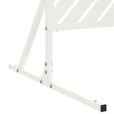 Schermo per Privacy 100 x 50 x 180 cm Acciaio Bianco