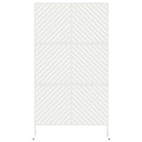 Schermo per Privacy Bianco 100 x 50 x 180 cm Acciaio