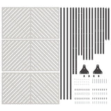 Schermo per Privacy Grigio Acciaio