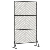 Schermo per Privacy 100 x 50 x 180 cm Acciaio Inox Argento