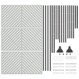 Schermo per Privacy Grigio Acciaio