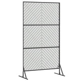 Schermo per Privacy 100 x 50 x 180 cm Acciaio zincato Argento