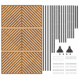 Schermo per Privacy Grigio Acciaio