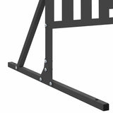Schermo per Privacy 100 x 50 x 180 cm Acciaio Nero