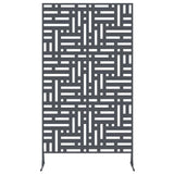 Schermo per Privacy 100 x 50 x 180 cm Acciaio Antracite