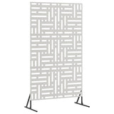 Schermo per Privacy 100 x 50 x 180 cm Acciaio Inox Argento