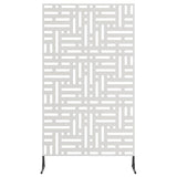 Schermo per Privacy 100 x 50 x 180 cm Acciaio Inox Argento