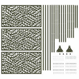 Schermo per Privacy Oliva 100 x 50 x 180 cm Acciaio