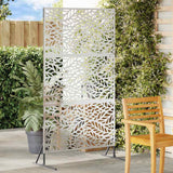 Schermo per Privacy Grigio 100 x 50 x 180 cm Acciaio