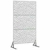 Schermo per Privacy 100 x 50 x 180 cm Acciaio zincato Argento