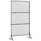 Schermo per Privacy Grigio 100 x 50 x 180 cm Acciaio