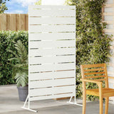 Schermo per Privacy 100 x 50 x 180 cm Acciaio Bianco