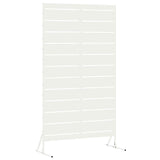 Schermo per Privacy Bianco 100 x 50 x 180 cm Acciaio