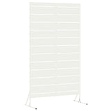 Schermo per Privacy 100 x 50 x 180 cm Acciaio Bianco